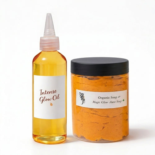 Organic Soap + Body Oil Set